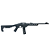 RIFLE CBC .22LR SEMIAUTOMÁTICO TACTICAL 18" – CORONHA TÁTICA EM POLÍMERO PRETO - Imagem 1