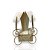 Brinco Pérolas Com Argolas Banhado a Ouro 18k - Imagem 1