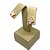 Brinco trevo cor rosa banhado em ouro 18k - Imagem 2