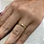 Aliança de casamento moeda antiga, 3mm - Unidade - Imagem 1