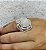 Anel pedra ágata banhado em prata - Imagem 1