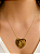 Gargantilha Coração Personalizada Banhada a Ouro 18K – 45cm - Imagem 2