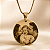 Gargantilha Redonda Personalizada Banhada a Ouro 18K - Imagem 1
