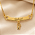 Gargantilha Filhos Personalizada Banhada a Ouro 18K - Imagem 1