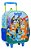 Mochila Bolsa Com Rodas Escolar Infantil Grande Bluey Xeryus - Imagem 3