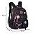 Mochila De Costas Escolar Oficial Adolescente Rebecca Bonbon RB Lançamento Clio RB24594 17,5" - Imagem 2