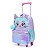 Mochila de Rodinha G Pack Me Fox Cat Gatinha Cute - Pacific - Imagem 1