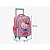 Mochila De Rodinhas Escolar 16 Hello Kitty SE Com Relevo 3D Xeryus 13540 - Imagem 3