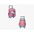 Mochila De Rodinhas Escolar 16 Hello Kitty SE Com Relevo 3D Xeryus 13540 - Imagem 6