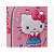 Mochila De Rodinhas Escolar 16 Hello Kitty SE Com Relevo 3D Xeryus 13540 - Imagem 4