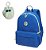 Mochila Escolar Passeio Azul Com Chaveiro Pacif - Imagem 1