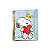 Fichário Universitário PVC Cristal Snoopy – 5554 - Imagem 1