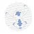 Refil fichario universitario Stitch com 96 folhas - Imagem 2
