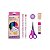 Kit completo Escolar Hello Kitty com Lápis de Cor 12 Cores (Apontador, Lápis HB, Borracha, Tesoura, Cola) - Imagem 3