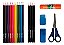 Kit Material Escolar Infantil 24 Itens Lápis De Cor Leo&leo - Imagem 2