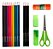 Kit Material Escolar Infantil 24 Itens Lápis De Cor Leo&leo - Imagem 3