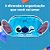 Estojo Escolar Fluffy Pelúcia Com Zíper Stitch Disney Dac - Imagem 6