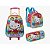 Kit Mochila Com Rodas + Lancheira + Estojo Simples Escolar Infantil Hello Kitty Gatinha Xeryus 13530 - 13534 - 13535 - Imagem 1