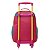 Kit Mochila Com Rodas + Lancheira + Estojo Simples Escolar Infantil Hello Kitty Gatinha Xeryus 13530 - 13534 - 13535 - Imagem 3