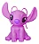 Luminária Decorativa Stitch Angel Rosa Disney com lâmpada - Imagem 1