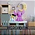 Luminária Decorativa Stitch Angel Rosa Disney com lâmpada - Imagem 5