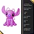 Luminária Decorativa Stitch Angel Rosa Disney com lâmpada - Imagem 4