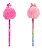 Caneta Gel Pompom Barbie - Imagem 1