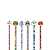 Lápis Grafite com Borracha Topper Animalucos – HB  – Tris - Imagem 1