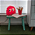 Luminária Usare Blinky Fantasminha Vermelho Fantasma Do Pac com lâmpada - Imagem 4