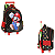 Mochila Com Rodas Super Mario Preto - Preto - Super Mario - Imagem 4
