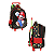 Mochila Com Rodas Super Mario Preto - Preto - Super Mario - Imagem 2