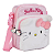 Bolsa Transversal Com Regulagem Hello Kitty Pelúcia E Cetim - Imagem 2