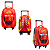 Mala Escolar Infantil Com Rodinhas Carros Disney - Imagem 4