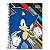 Caderno Espiral Capa Dura Universitário 1 Mat Sonic 80 Folhas - Imagem 2