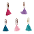 Clips Decorados Franjinha Cores Sortidas 5 Unidades Tilibra - Imagem 2
