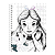Caderno Univ 1 Matéria 80fls Disney Alice Azul Animativa - Imagem 1