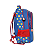 Mochila Escolar Mario Bros Azul Luxcel - Imagem 2
