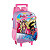 Mochila De Rodinhas E Alça Costal Barbie Original Luxcel - Imagem 1