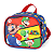 Lancheira Escolar Mario Bros Preto La42553mo Luxcel Azul - Imagem 2