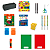 Kit Escolar Básico 20 itens - Imagem 1