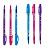 Caneta Esferografica Tris Slide Fancy 1.0mm 3cores - Imagem 4