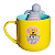 Caneca De Chá Com Infusor Bob Esponja Amarelo Bob Esponja - Imagem 1