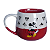 Caneca Maggie Mickey Mouse Em Cerâmica 400ml Cor Vermelho - Imagem 1
