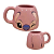 Caneca Ornamento Decorativo Angel Stitch Zonacriativa 450ml - Imagem 2