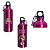 Garrafa De Alumínio Com Mosquetão Skye Patrulha Canina Rosa-chiclete - Imagem 4