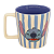Caneca Buck Stitch Listrado Disney® 400ml - Imagem 1