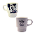Kit Caneca Mickey Minnie 150ml Xicaras Empilhaveis Zcriativa - Imagem 3