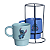 Kit Xícara Empilhável Stitch Disney Café Chá Zona Criativa - Imagem 3