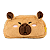 Estojo Simples Petit Capivara Brownie On My Way - Imagem 1