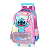 Mochila Rodinha E Costa Stitch Pelucia Disney Luxcel - Imagem 1